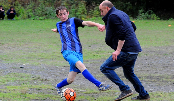 პანკისის ხეობაში პროექტი &bdquo;საფეხბურთო თერაპია&ldquo; დაიწყო